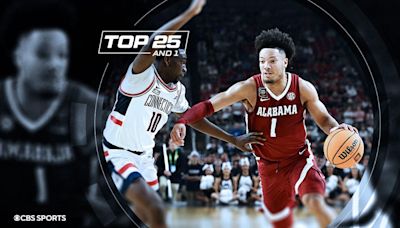 College basketball rankings: Mark Sears' return to Alabama bumps Tide to No. 2 in Top 25 And 1