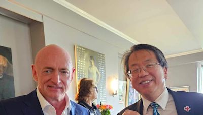 Hello Taiwan與聯邦議員會面 Mark Kelly堅定承諾促進台美太空合作
