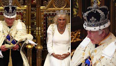 What did King Charles say in his speech in parliament today? The important key facts