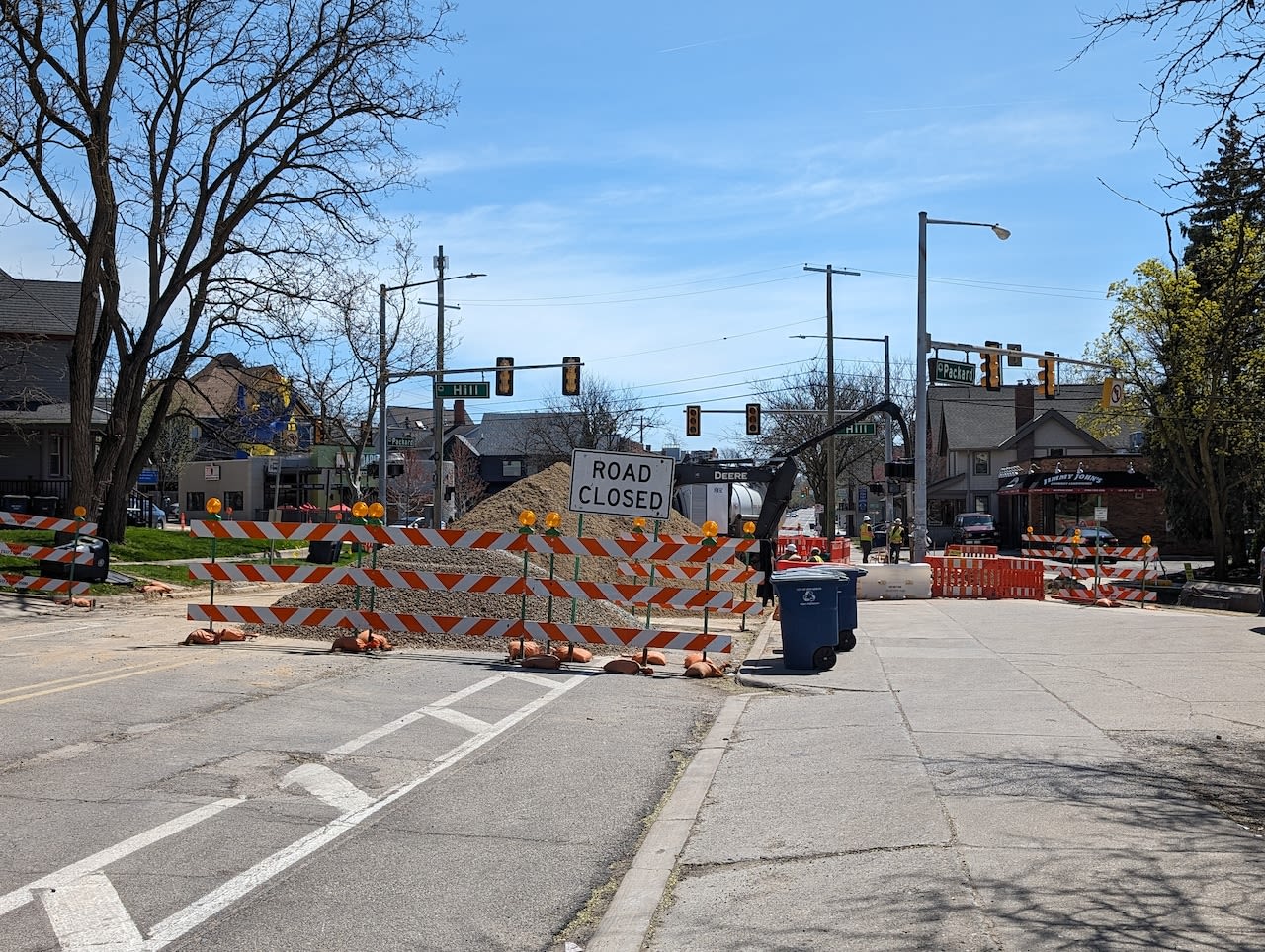 Michigan Avenue paving and M-14 maintenance: Washtenaw County road work for May 3