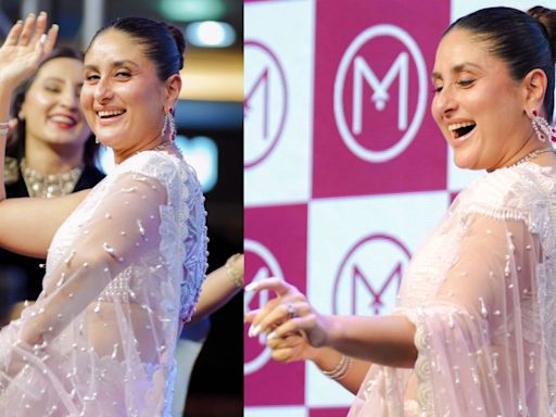 Kareena Kapoor dances to Yeh Ishq Haaye, Nagada Nagada at an event in Abu Dhabi. Watch viral video