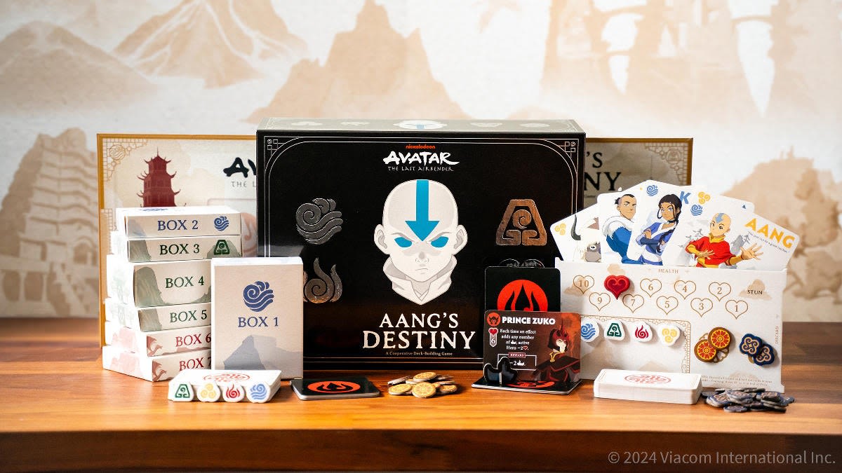 Avatar: The Last Airbender Aang's Destiny Deck-Building Game Is On Sale Now