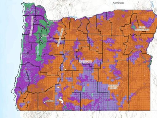 New Oregon Wildfire Hazard Map Released | News Radio 1190 KEX