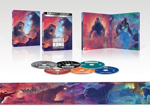 Godzilla x Kong MonsterVerse 5-Film Collector's Edition 4K Blu-ray Set Is On Sale Now