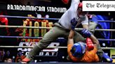 Thai police punch, kick and wrestle each other in brutal martial arts tournament to boost their image