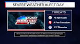 Severe Weather Alert Day: Destructive Winds and Tornadoes Possible Tuesday Evening