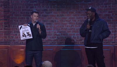 Colin Jost Roasts ‘My Guy’ Trump in Live Special With Michael Che