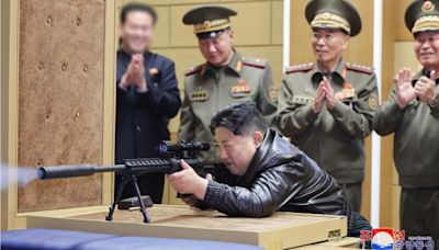 或為銷俄武器 金正恩打靶「百發百中」？(組圖) - 亞洲 -