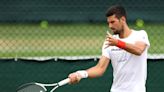 Novak Djokovic makes Wimbledon claim after two-hour practice session at SW19