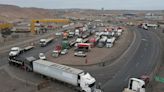 Camioneros chilenos inician un paro para pedir el estado de excepción por la inseguridad en el norte