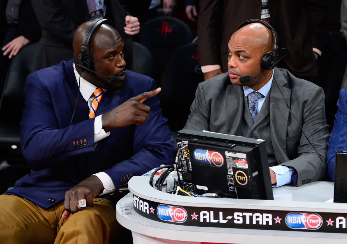 Shaquille O'Neal Roasts Charles Barkley For Dallas Complaint Before NBA Playoffs Game 3