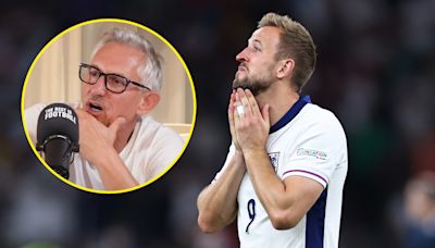 Lineker suggests Kane could quit international football to stop horrible feeling
