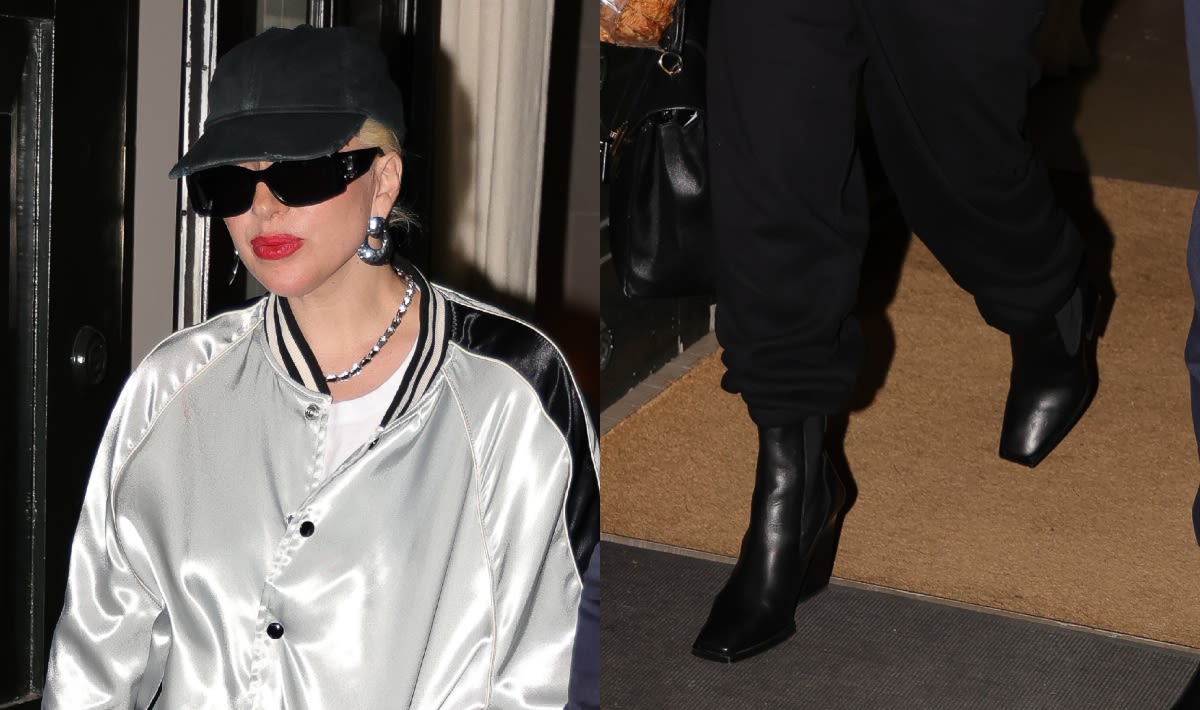 Lady Gaga Steps Out in Paris Wearing Sky-High Chelsea Boots Amid Olympic Performance Rumors