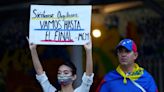 "Vamos hasta el final", claman venezolanos en Panamá contra Maduro