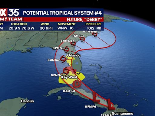 Tropical Storm Debby may form this weekend; tropical storm watches, warnings issued in Florida (Live updates)