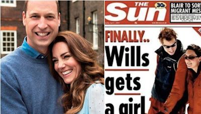 La historia de la primera foto de Guillermo y Kate Middleton: la imagen que hace 20 años confirmó el romance
