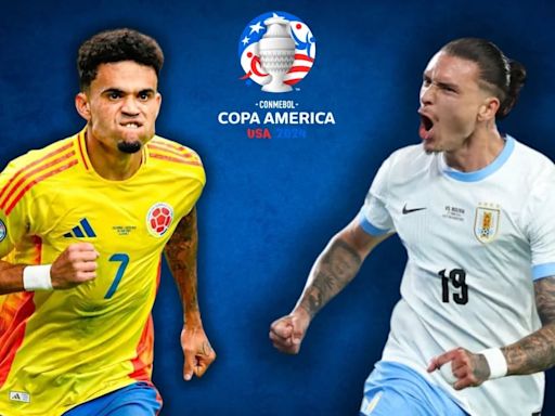 A qué hora juegan Uruguay vs Colombia HOY: partido por semifinal de la Copa América 2024