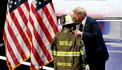 Trump tramples unity theme in two-act convention speech