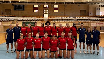 La selección Sub 20 femenina de voleibol se concentra en Soria para preparar el Europeo