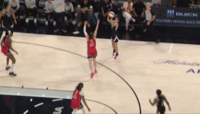 Kelsey Plum continues scorching run as Aces overpower Mystics 98-77