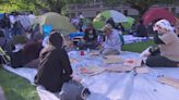 UW students protesting in solidarity with Gaza demand the university cut ties with Israel, Boeing