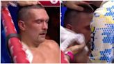 What Oleksandr Usyk did after round seven during his undisputed showdown with Tyson Fury