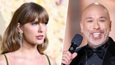 Taylor Swift pours herself a drink during Jo Koy's Golden Globes monologue in new pic