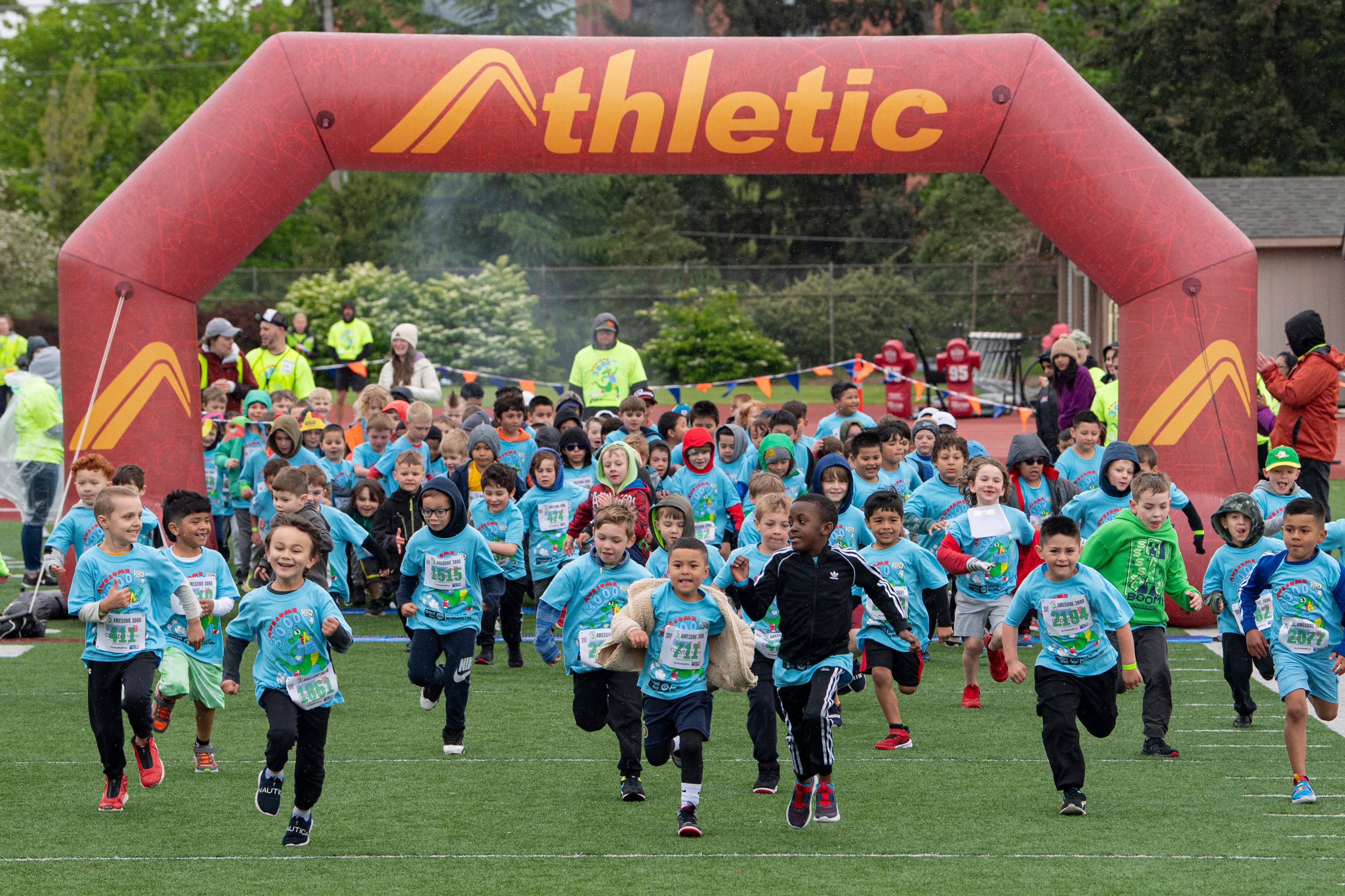 More photos and a list of top finishers at the 2024 Awesome 3000 at Bush's Pasture Park