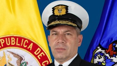 Vicealmirante Juan Ricardo Rozo, nuevo comandante de la Armada Nacional