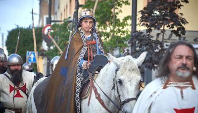 Monzón, la villa templaria que recupera este fin de semana su esplendor medieval