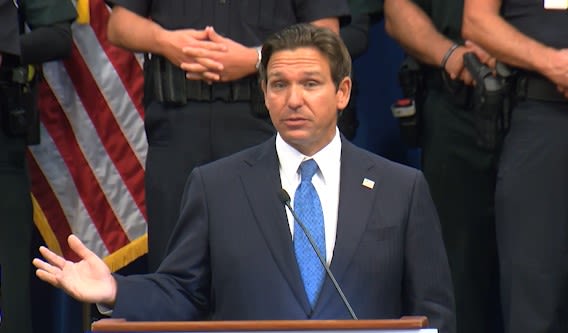 Gov. DeSantis speaks on nursing education for the state of Florida in Daytona Beach