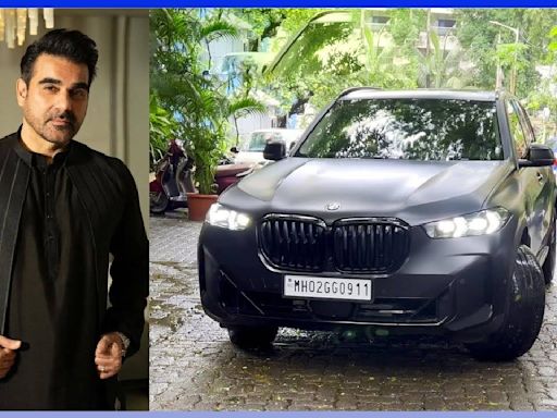 Arbaaz Khan Gifts Rs 1.1 Crore BMW X5 To His Son Arhaan Khan