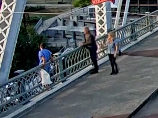 Watch: Jon Bon Jovi saves woman from jumping off bridge