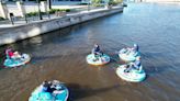 This new company is offering bumper boat rentals on the Milwaukee River