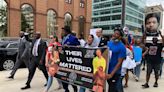 After their sons were killed by police in Michigan, families march for justice, reform