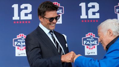 Inside Tom Brady’s Patriots Hall of Fame induction