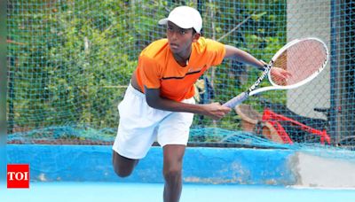 Promising tennis talent Hruthik Katakam eyes junior Grand Slam success | Tennis News - Times of India