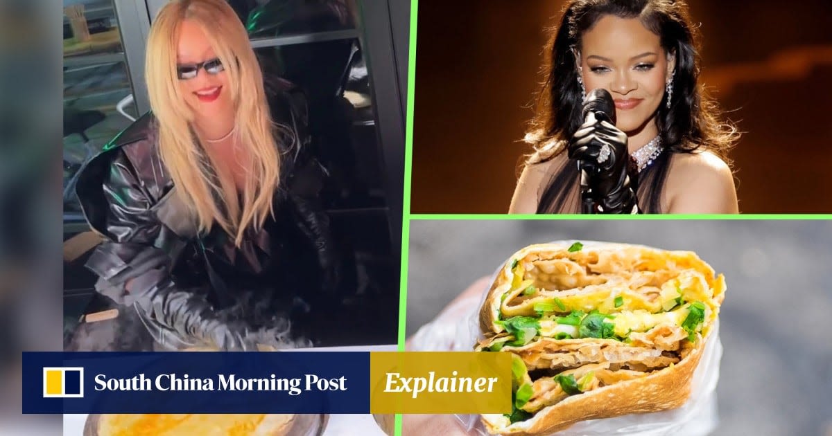 Chinese pancakes: 2,000-year-old snack shines as star Rihanna whips one up