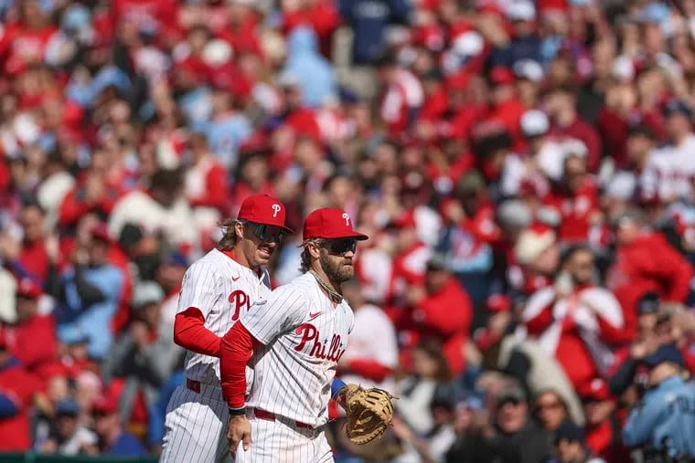 Selfless, disciplined Phillies like Bryce Harper and Bryson Stott aren’t chasing as many bad pitches