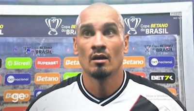 Maicon dá força a técnico interino do Vasco após empate