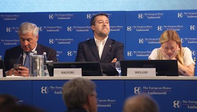 Tensión en el Gobierno de Meloni por los cargos en Europa: Tajani y Salvini enfrentados