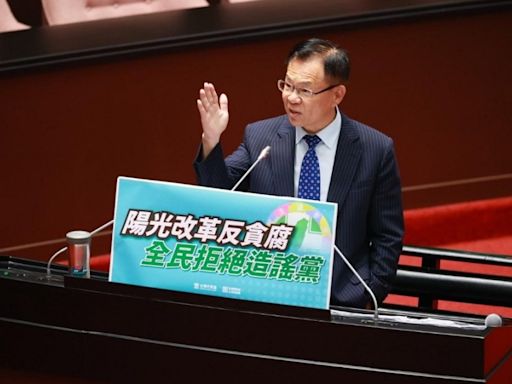 批卓榮泰覆議案造謠生事 張啟楷：人民只想知道弊案真相