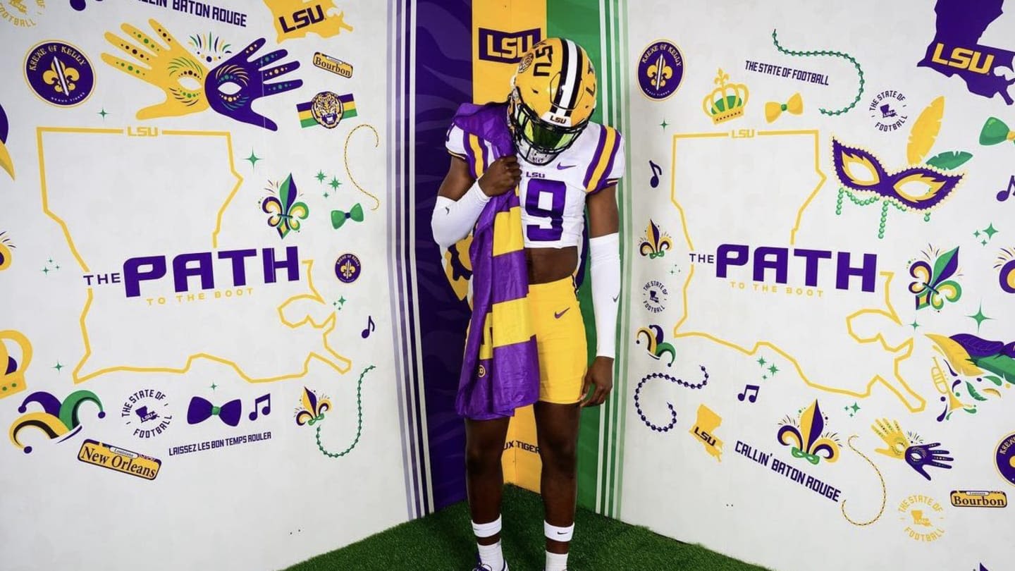 LSU Football: No. 1 Quarterback in America, LSU Commit Bryce Underwood Visiting