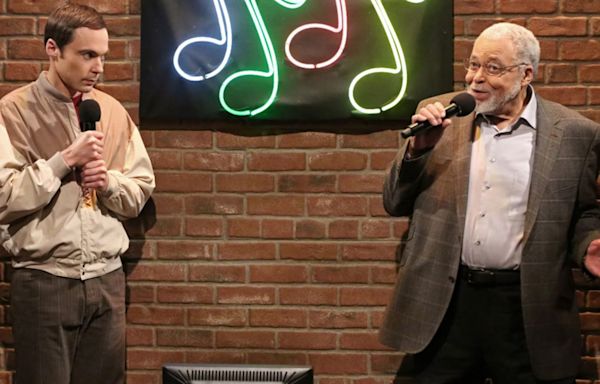 James Earl Jones Met A Fellow Star Wars Legend On The Big Bang Theory Set - SlashFilm