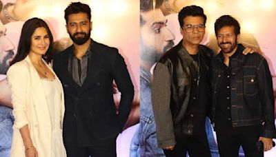 Bad Newz Screening: Vicky Kaushal-Katrina Kaif pose together; Karan Johar, Kabir Khan, Rakul Preet Singh-Jackky Bhagnani and others arrive