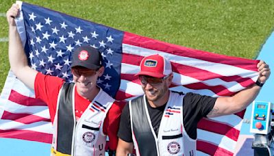 2 North Texans won gold and silver in men's skeet shooting. And they train together.