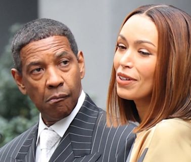 Denzel Washington Joins Ilfenesh Hadera & Director Spike Lee on Set of ‘High & Low’