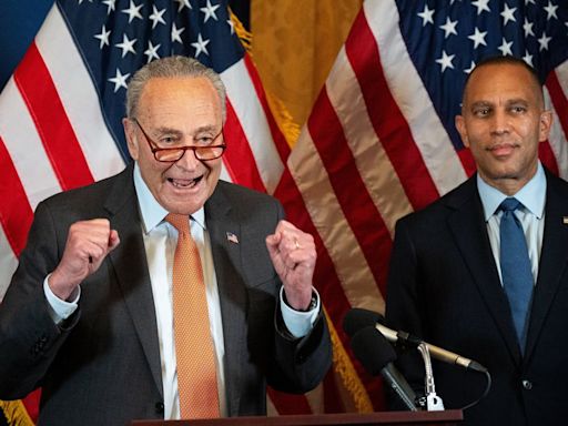 Chuck Schumer And Hakeem Jeffries Endorse Kamala Harris