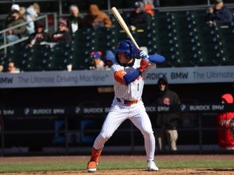 Mets prospect Drew Gilbert gets a hit in return to Syracuse