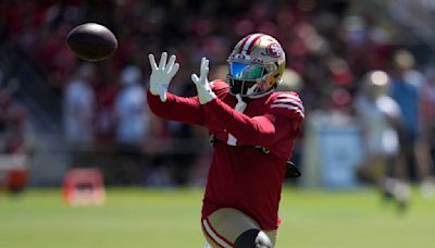 Slimmer Deebo Samuel impressing the 49ers at training camp with Brandon Aiyuk out